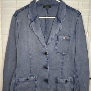 VTG LRL Ralph Lauren Jeans Co Women's   Jacket Size L Denim Jeans Button Up